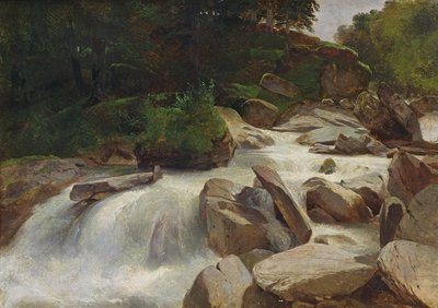 Étude de rivière - Alexandre Calame